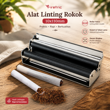 Firetric Alat Linting Rokok Manual Tobacco Roller 10x110mm - TN902