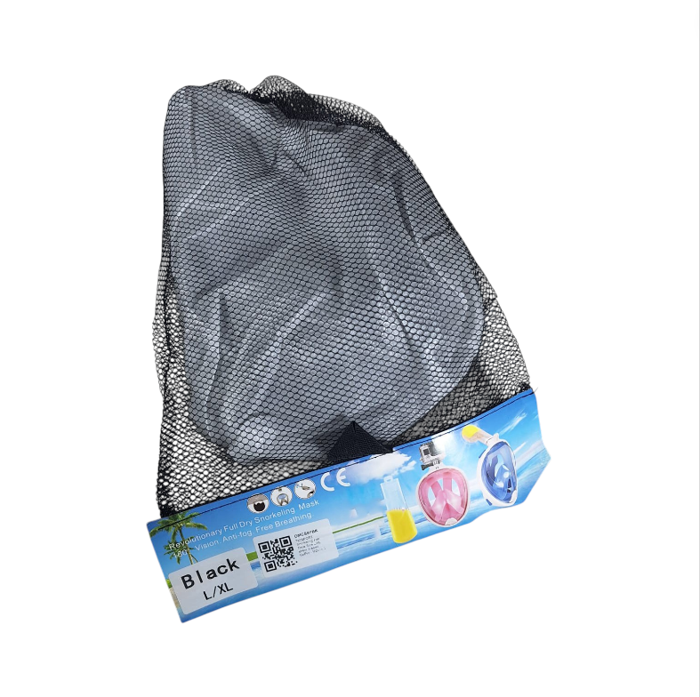 TaffSPORT Snorkeling Full Face Anti Fog Panoramic Action Cam L/XL - M2068G Gambar produk TaffSPORT Snorkeling Full Face Anti Fog Panoramic Action Cam L/XL - M2068G - Kemasan