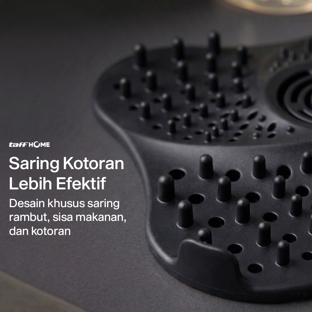 TaffHOME Penutup Lubang Pembuangan Air Anti-Blocking Filter Cover - SJ24 Gambar produk TaffHOME Penutup Lubang Pembuangan Air Anti-Blocking Filter Cover - SJ24 - 2