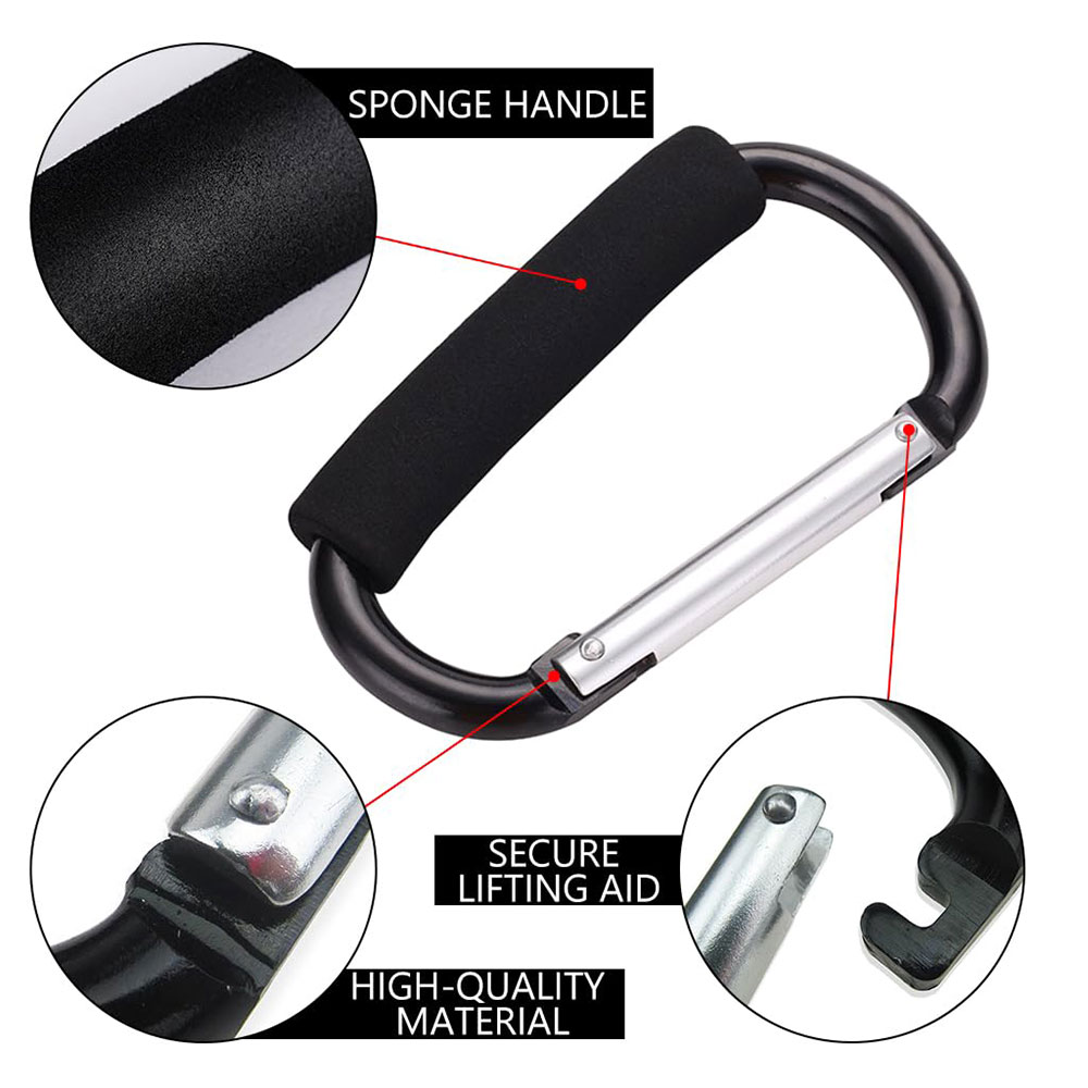 SNO Carabiner Aluminium Snap Hook Gantungan Kunci Outdoor - 699 Gambar produk SNO Carabiner Aluminium Snap Hook Gantungan Kunci Outdoor - 699 - 1