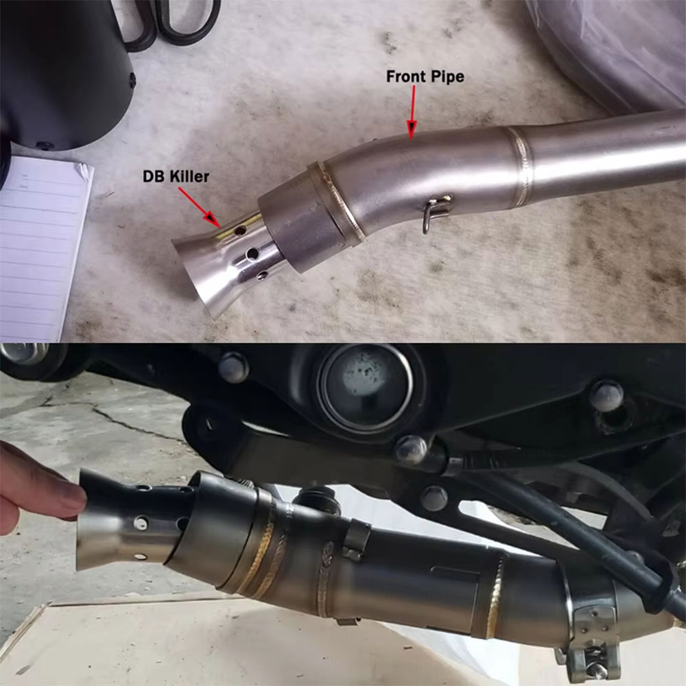 JFGR Db Killer Universal Muffler Silencer Peredam Knalpot Motor 61mm - ES01020 Gambar produk JFGR Db Killer Universal Muffler Silencer Peredam Knalpot Motor 61mm - ES01020 - 3