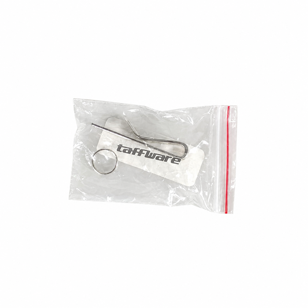 Taffware Suspension Clip Multifungsi Stainless Steel with Key Ring - SN61 Gambar produk Taffware Suspension Clip Multifungsi Stainless Steel with Key Ring - SN61 - Kemasan