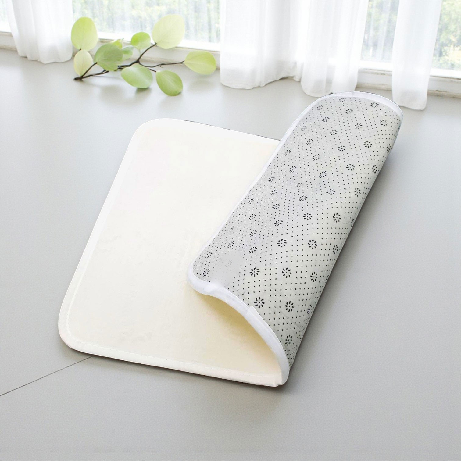 TaffHOME Keset Kamar Mandi Bathroom Mat Absorbent 60x40cm - LA-40 Gambar produk TaffHOME Keset Kamar Mandi Bathroom Mat Absorbent 60x40cm - LA-40 - 2