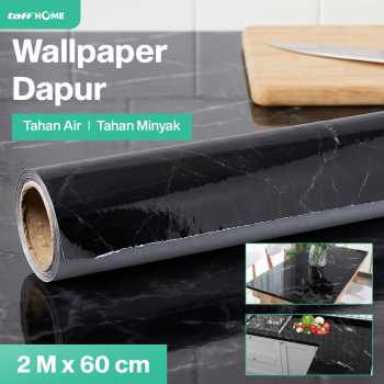 TaffHOME Sticker Wallpaper Meja Dinding Dapur Anti Minyak - WG60B