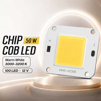 Ovicart Chip LED Lampu COB Floodlight Spotlight 12V 50W - 4640-4C30B