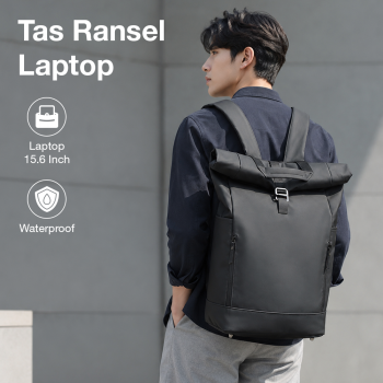KANSO Tas Ransel Punggung Kerja Laptop Office Backpack - KC10