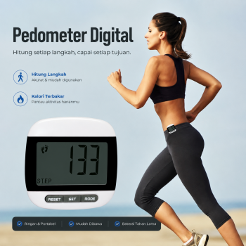 CSE Pedometer Digital Multifungsi - PD135