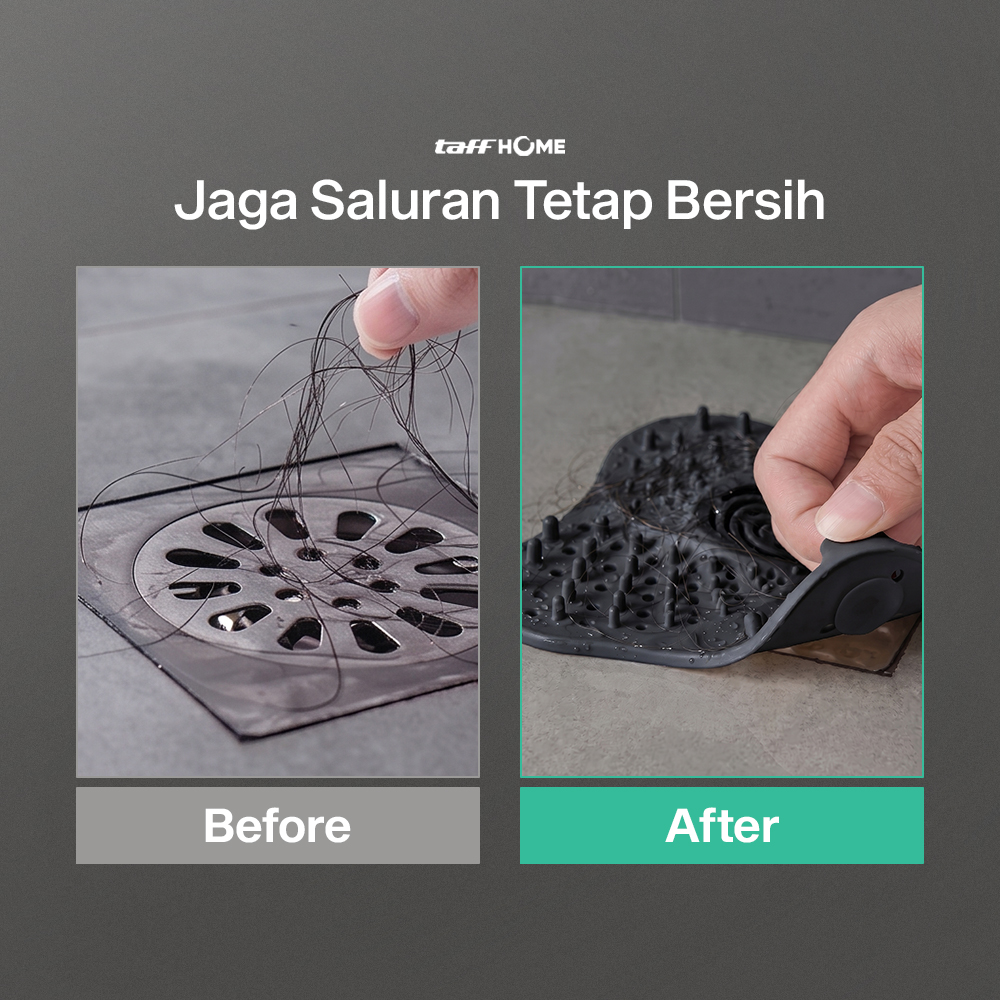 TaffHOME Penutup Lubang Pembuangan Air Anti-Blocking Filter Cover - SJ24 Gambar produk TaffHOME Penutup Lubang Pembuangan Air Anti-Blocking Filter Cover - SJ24 - 1