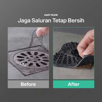 Gambar produk TaffHOME Penutup Lubang Pembuangan Air Anti-Blocking Filter Cover - SJ24 - 1