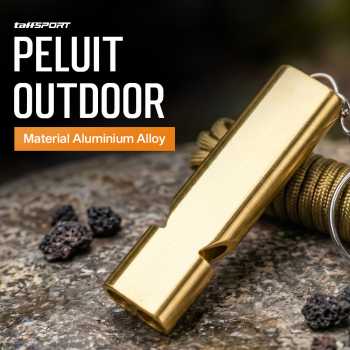 TaffSPORT Gantungan Kunci Peluit Aluminium Outdoor Whistle - Z648