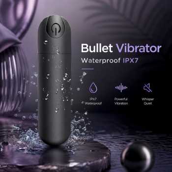 BXA Bullet Vibrator Mini Alat Pijat Tubuh Elektrik USB Waterproof - DD23
