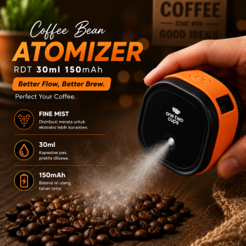 One Two Cups Spray Biji Kopi Elektrik Coffee Bean Atomizer RDT 30ml - M1