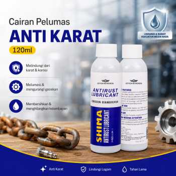 OTOHEROES Cairan Pelumas Anti Karat QuickCleaning Rust Lubricant 120ml - SM100