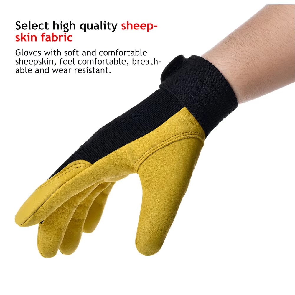 ArmaDES Sarung Tangan Las Kulit Domba Sheepskin Welding Gloves XL - STL-20 Gambar produk ArmaDES Sarung Tangan Las Kulit Domba Sheepskin Welding Gloves XL - STL-20 - 1