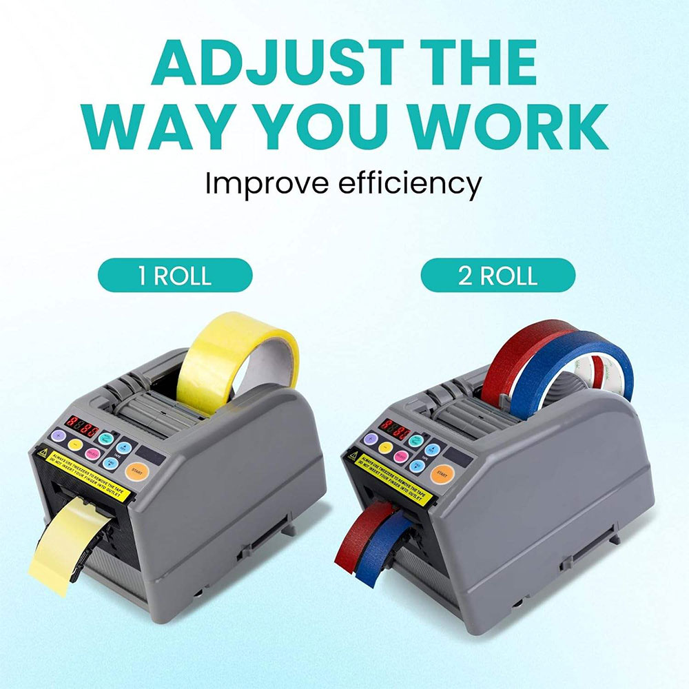 Mezurun Tape Cutter Automatic Dispenser Mesin Pemotong Lakban 25 W - ZCUT-9 Gambar produk Mezurun Tape Cutter Automatic Dispenser Mesin Pemotong Lakban 25 W - ZCUT-9 - 4