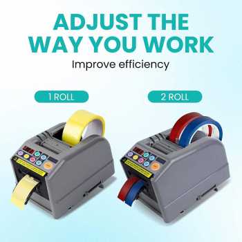 Gambar produk Mezurun Tape Cutter Automatic Dispenser Mesin Pemotong Lakban 25 W - ZCUT-9 - 4