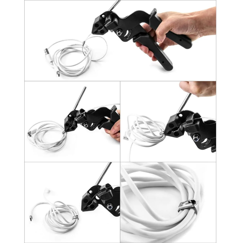 Taffware Cable Tie Gun Auto Cut Tang Pengikat Kabel Ties Stainless - SN-50 Gambar produk Taffware Cable Tie Gun Auto Cut Tang Pengikat Kabel Ties Stainless - SN-50 - 6