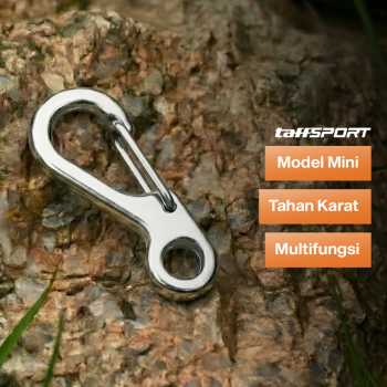 TaffSPORT Karabiner Mini Gantungan Kunci Keychain Hanging Buckle - AT10