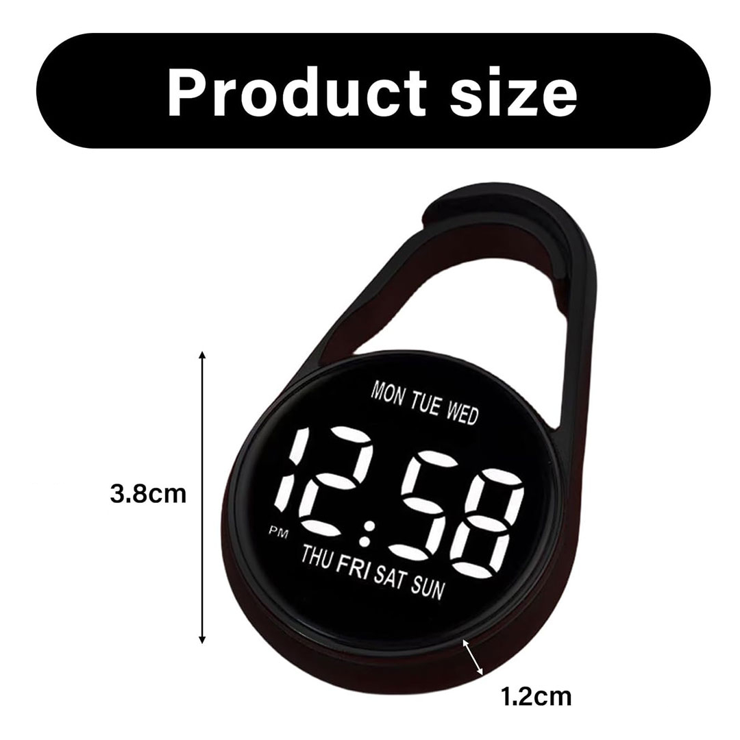 Obotsnoi Jam Pocket Watch Digital LED Gantungan Kunci Waterproof - PJX1600 Gambar produk Obotsnoi Jam Pocket Watch Digital LED Gantungan Kunci Waterproof - PJX1600 - Kemasan