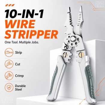 Ziyero Tang Kupas Kabel Automatic Wire Stripper Cutter Crimper - TK0700