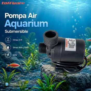 Taffware Pompa Air Celup Multifungsi Aquarium Submersible Pump 24V 22W - ZYW680