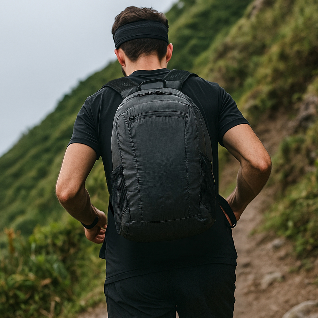 Travel-O Tas Ransel Gunung Lipat Ultralight Backpack Waterproof - LC19 Gambar produk Travel-O Tas Ransel Gunung Lipat Ultralight Backpack Waterproof - LC19 - 5