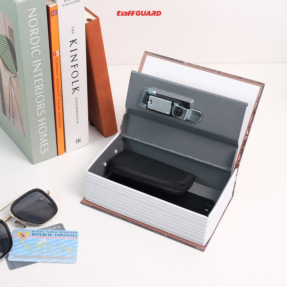 Gambar produk TaffGUARD Brankas Buku Novel Password Hidden Safe Box Size S - KB-20P - 6