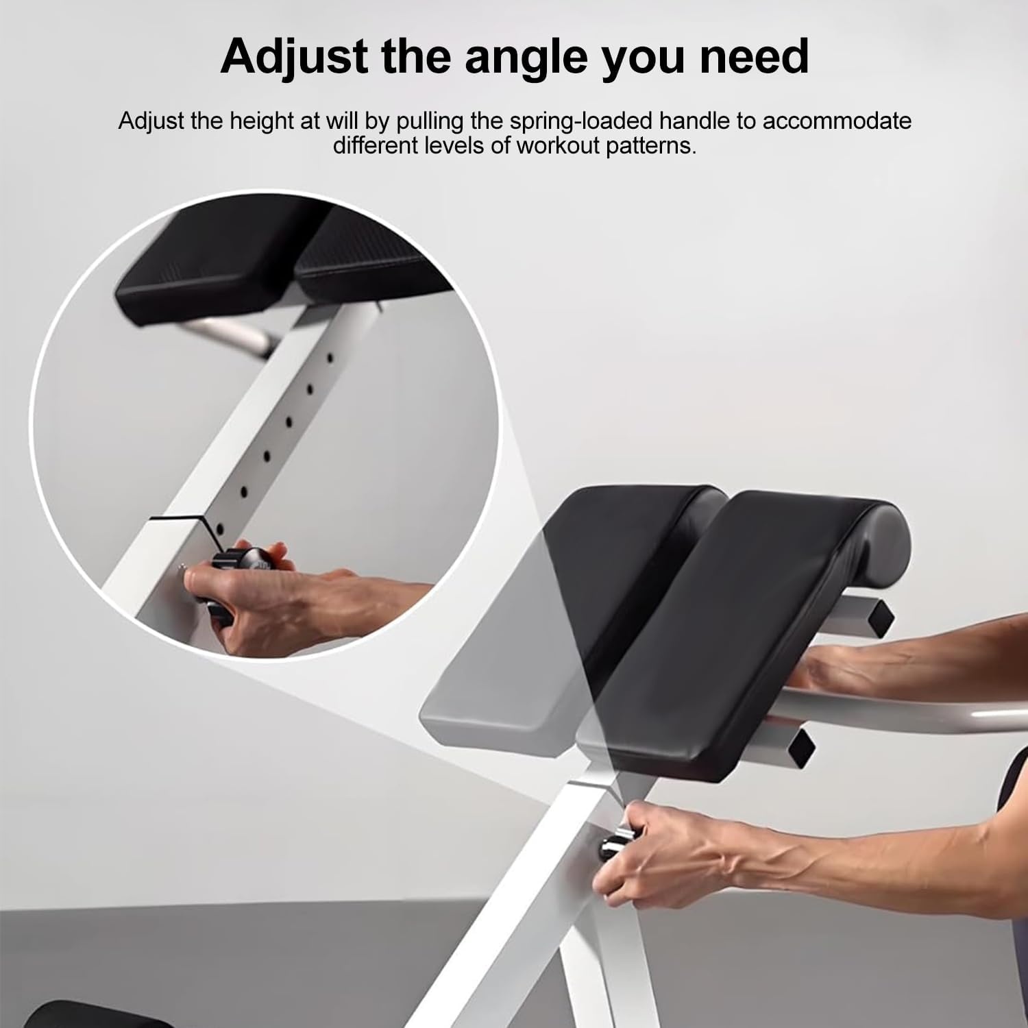 WEHAVE Alat Fitness Gym Roman Chair Hyperextension Bench Press Squat - RC002 Gambar produk WEHAVE Alat Fitness Gym Roman Chair Hyperextension Bench Press Squat - RC002 - 1