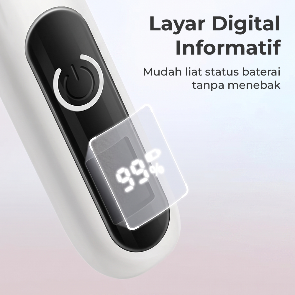 HWY Alat Cukur Bulu Kaki Hewan Elektrik Shaving Trimmer Pet 500mAh - H-410 Gambar produk HWY Alat Cukur Bulu Kaki Hewan Elektrik Shaving Trimmer Pet 500mAh - H-410 - 2