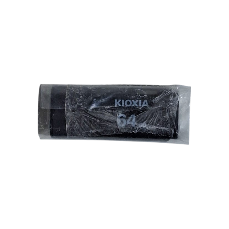 Kioxia Flashdisk Data Storage USB 2.0 Portable 64GB - U202 Gambar produk Kioxia Flashdisk Data Storage USB 2.0 Portable 64GB - U202 - Kemasan
