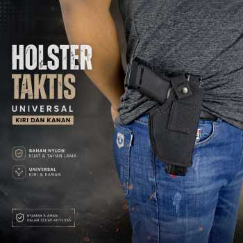 SZQ Holster Universal Pinggang Sarung Taktis Kiri dan Kanan - SZQ-2