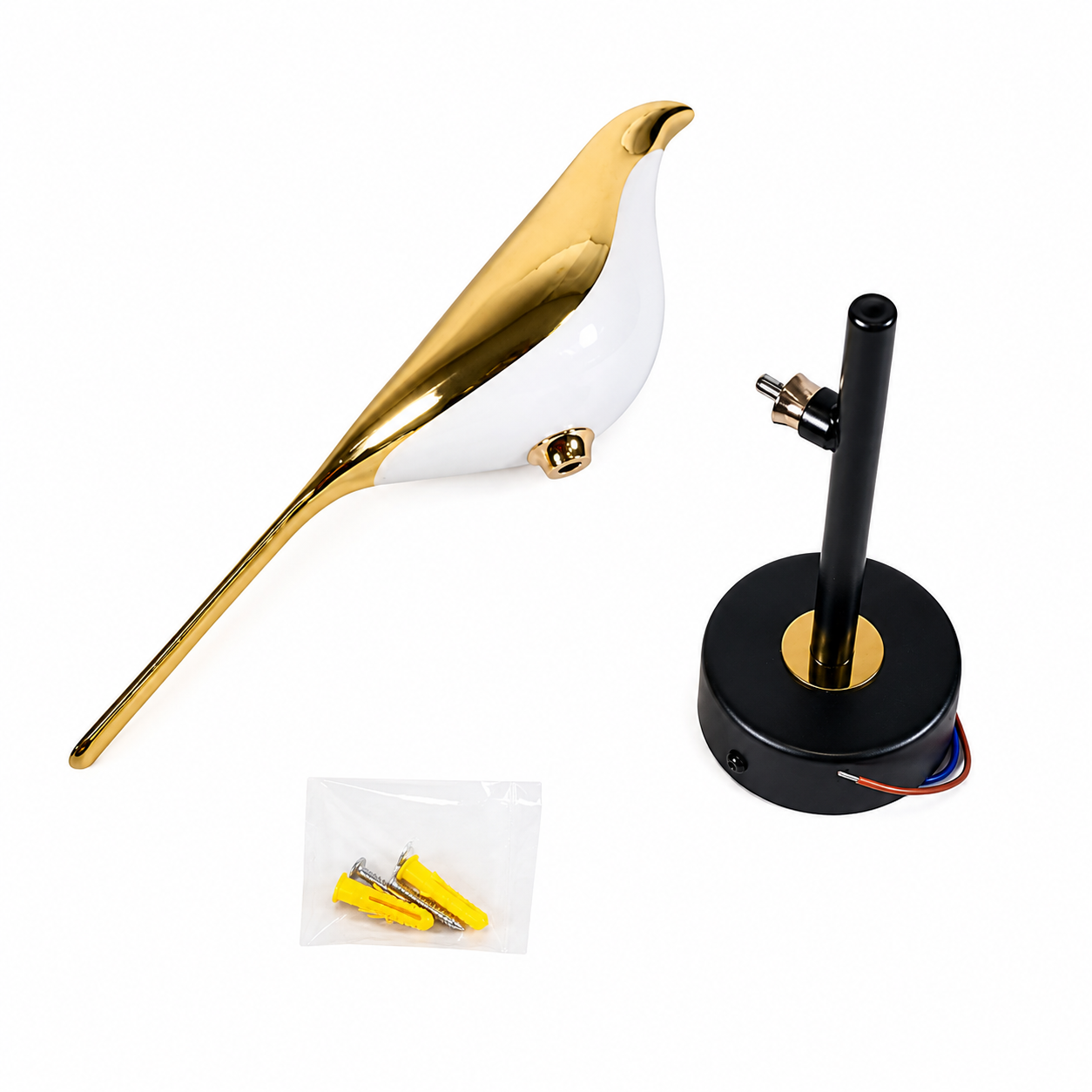 BVLAMSSI Lampu Dinding Hias Indoor Bentuk Burung Wall Light 4000K 10W - WL-222 Gambar produk BVLAMSSI Lampu Dinding Hias Indoor Bentuk Burung Wall Light 4000K 10W - WL-222 - 7