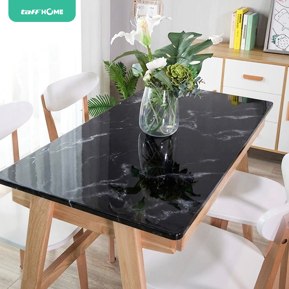 TaffHOME Sticker Wallpaper Meja Dinding Dapur Anti Minyak 200x60cm - WG60B Gambar produk TaffHOME Sticker Wallpaper Meja Dinding Dapur Anti Minyak 200x60cm - WG60B - 7