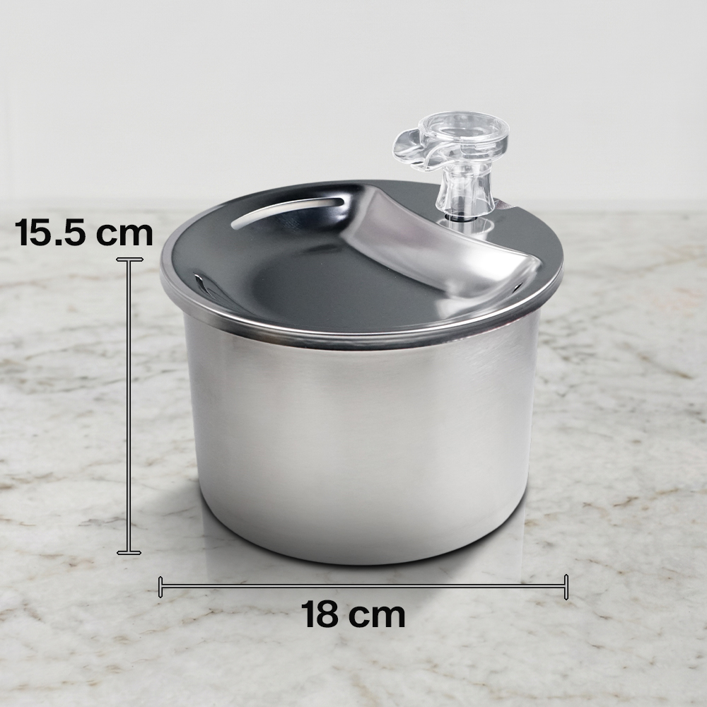 AONISE Water Dispenser Fountain Tempat Air Minum Kucing Anjing 2L - FT333 Gambar produk AONISE Water Dispenser Fountain Tempat Air Minum Kucing Anjing 2L - FT333 - 7