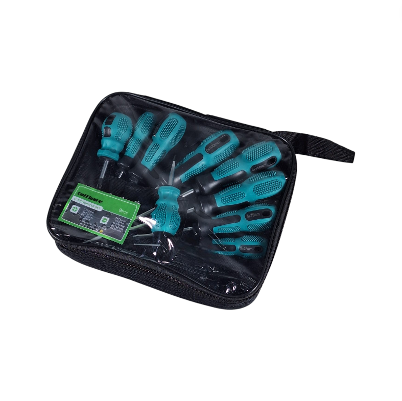Taffware Obeng Set Reparasi Magnetic Head 9 in 1 - SK803 Gambar produk Taffware Obeng Set Reparasi Magnetic Head 9 in 1 - SK803 - Kemasan