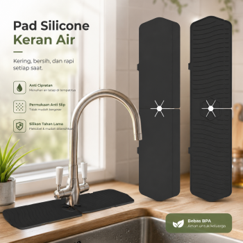 FACAZ Pad Silicone Faucet Splash Proof Keran Air Wastafel - F-61