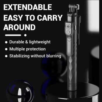 Gambar produk VCT Tongsis Smartphone Selfie Stick Stabilizer Tripod Remote Bluetooth - K28