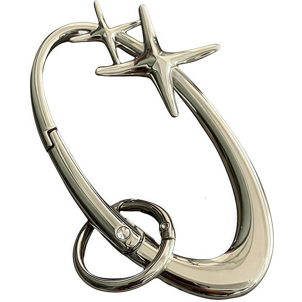 Tydling Carbiner Keychain Gantungan Kunci Y2K Skena Star Zink Alloy - GB6710 Gambar produk Tydling Carbiner Keychain Gantungan Kunci Y2K Skena Star Zink Alloy - GB6710 - Kemasan