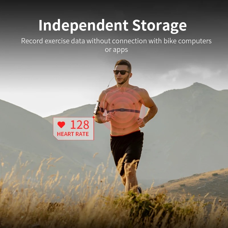 XOSS Heart Rate Monitor Chest Strap Sensor Jantung Dual Mode IPX7 - X2 Pro Gambar produk XOSS Heart Rate Monitor Chest Strap Sensor Jantung Dual Mode IPX7 - X2 Pro - 2