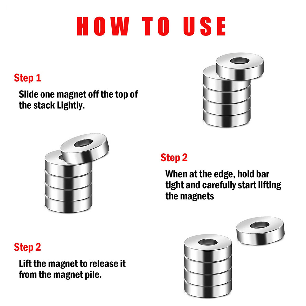SAYTL Strong Neodymium Magnet NdFeB N25 6x3.5mm 30 PCS - N35 Gambar produk SAYTL Strong Neodymium Magnet NdFeB N25 6x3.5mm 30 PCS - N35 - 3