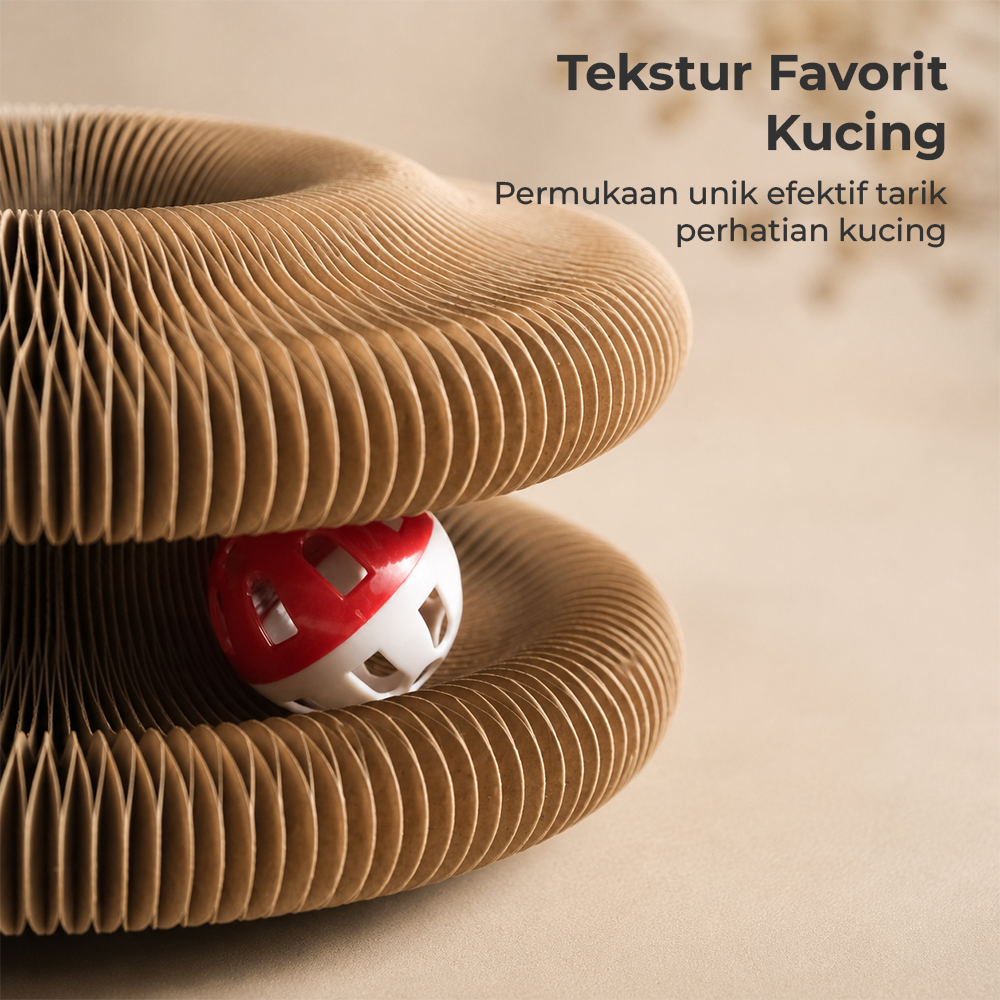 Koquena Mainan Cakaran Kucing Organ Cat Scratching Board - KQ439 Gambar produk Koquena Mainan Cakaran Kucing Organ Cat Scratching Board - KQ439 - 1
