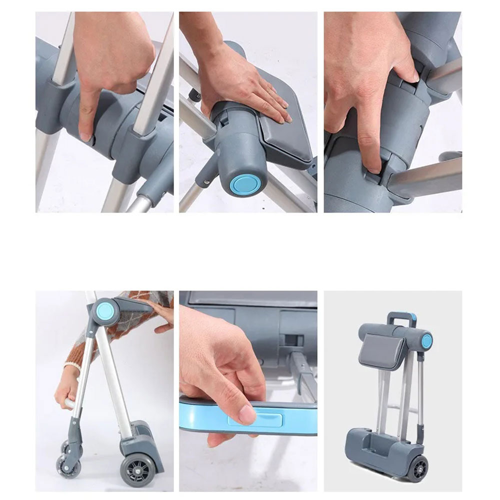 TaffGO Koper Tunggang Stroller Anak Suitcase Luggage with Seat 20 Inch - SE85 Gambar produk TaffGO Koper Tunggang Stroller Anak Suitcase Luggage with Seat 20 Inch - SE85 - 7