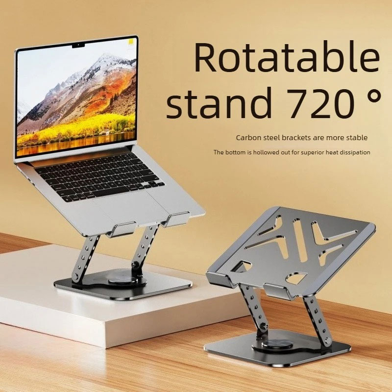 Dawadeslo Stand Laptop Carbon Steel Dudukan Holder Foldable Adjustable - SG-19 Gambar produk Dawadeslo Stand Laptop Carbon Steel Dudukan Holder Foldable Adjustable - SG-19 - Utama