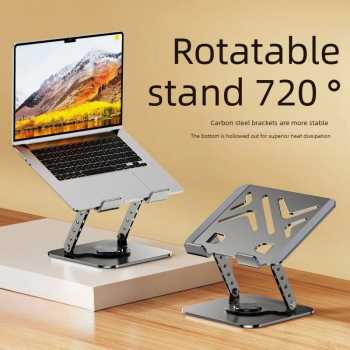 Dawadeslo Stand Laptop Carbon Steel Dudukan Holder Foldable Adjustable - SG-19