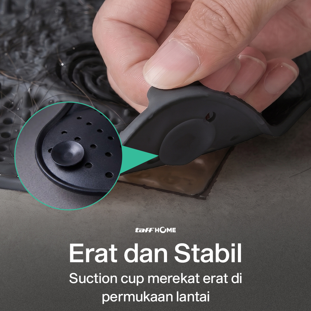 TaffHOME Penutup Lubang Pembuangan Air Anti-Blocking Filter Cover - SJ24 Gambar produk TaffHOME Penutup Lubang Pembuangan Air Anti-Blocking Filter Cover - SJ24 - 4