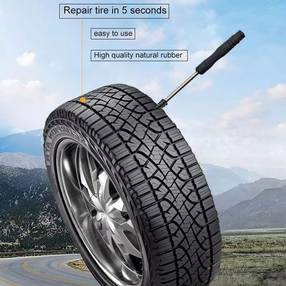 Adiwo Tyre Repair Kit Set Tubeless Alat Tambal Ban Mobil Motor 40 PCS - LN150 Gambar produk Adiwo Tyre Repair Kit Set Tubeless Alat Tambal Ban Mobil Motor 40 PCS - LN150 - 1