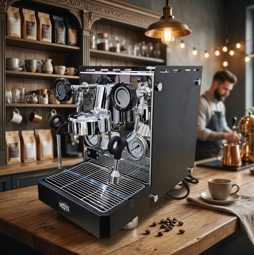 Trieste Mesin Kopi Espresso Coffee Maker Semi Automatic 15 Bar 1780W - M180 Gambar produk Trieste Mesin Kopi Espresso Coffee Maker Semi Automatic 15 Bar 1780W - M180 - 3
