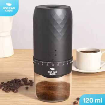 One Two Cups Alat Penggiling Kopi Elektrik Grinder Adjustable 1800mAh - KMDJ-3AW