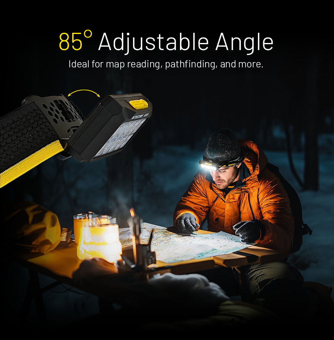 Gambar produk NITECORE Senter Kepala Headlamp LED UHE Dual Output IP68 2000 Lumens - HU2000 - 4