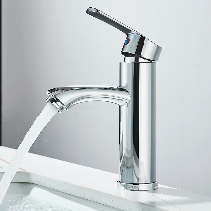 BATHE PROJECT Keran Air Wastafel Mixer Panas Dingin Basin Faucet - K030 Gambar produk BATHE PROJECT Keran Air Wastafel Mixer Panas Dingin Basin Faucet - K030 - 4